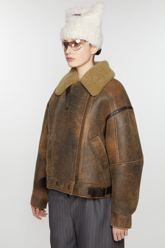 (image for) Incomparable Leather shearling jacket